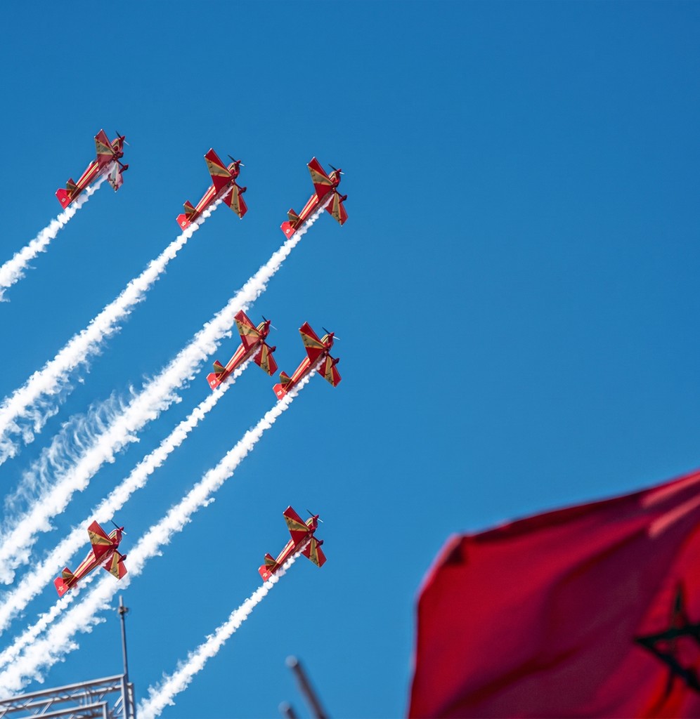 Photographe Marrakech Airshow - Patrouille aérienne Maroc