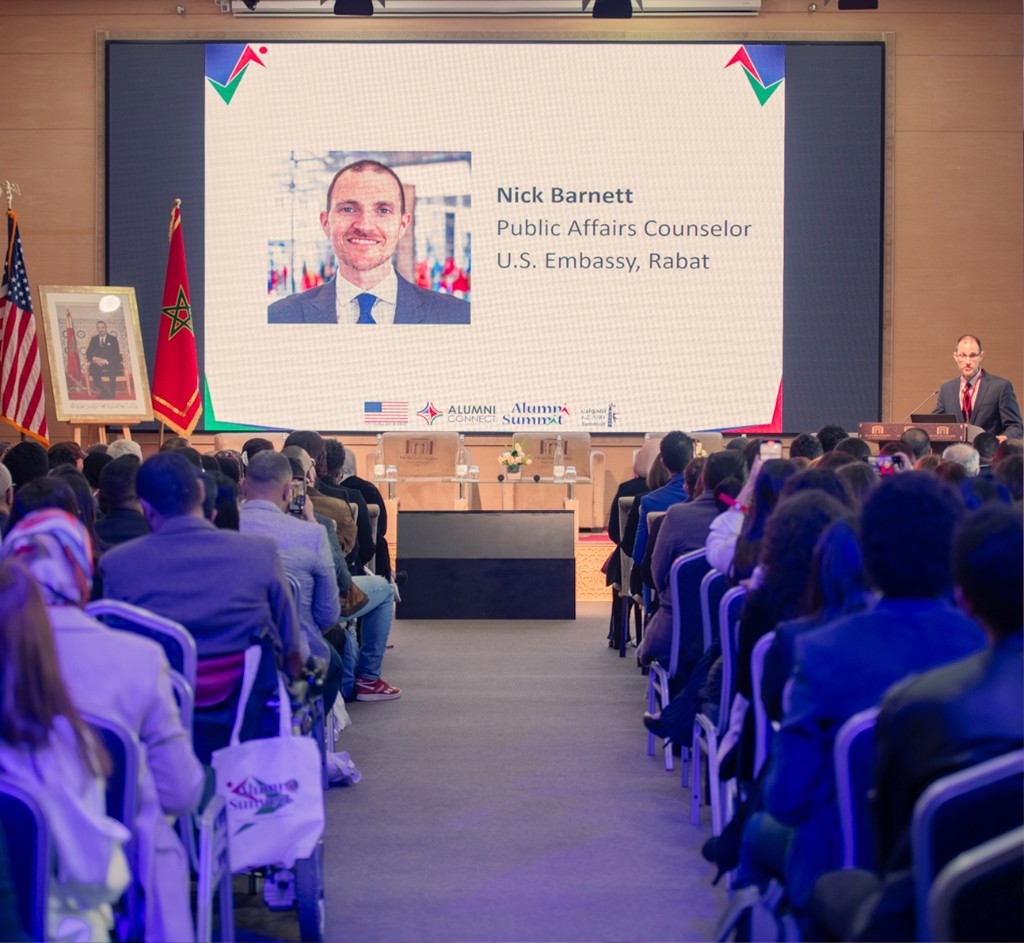 Photographe conférence Ambassade des États-Unis à Rabat - Alumni Summit