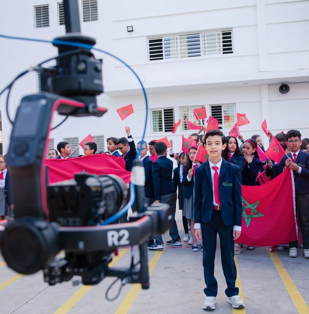 Photographe événement scolaire Maroc - Tournage école