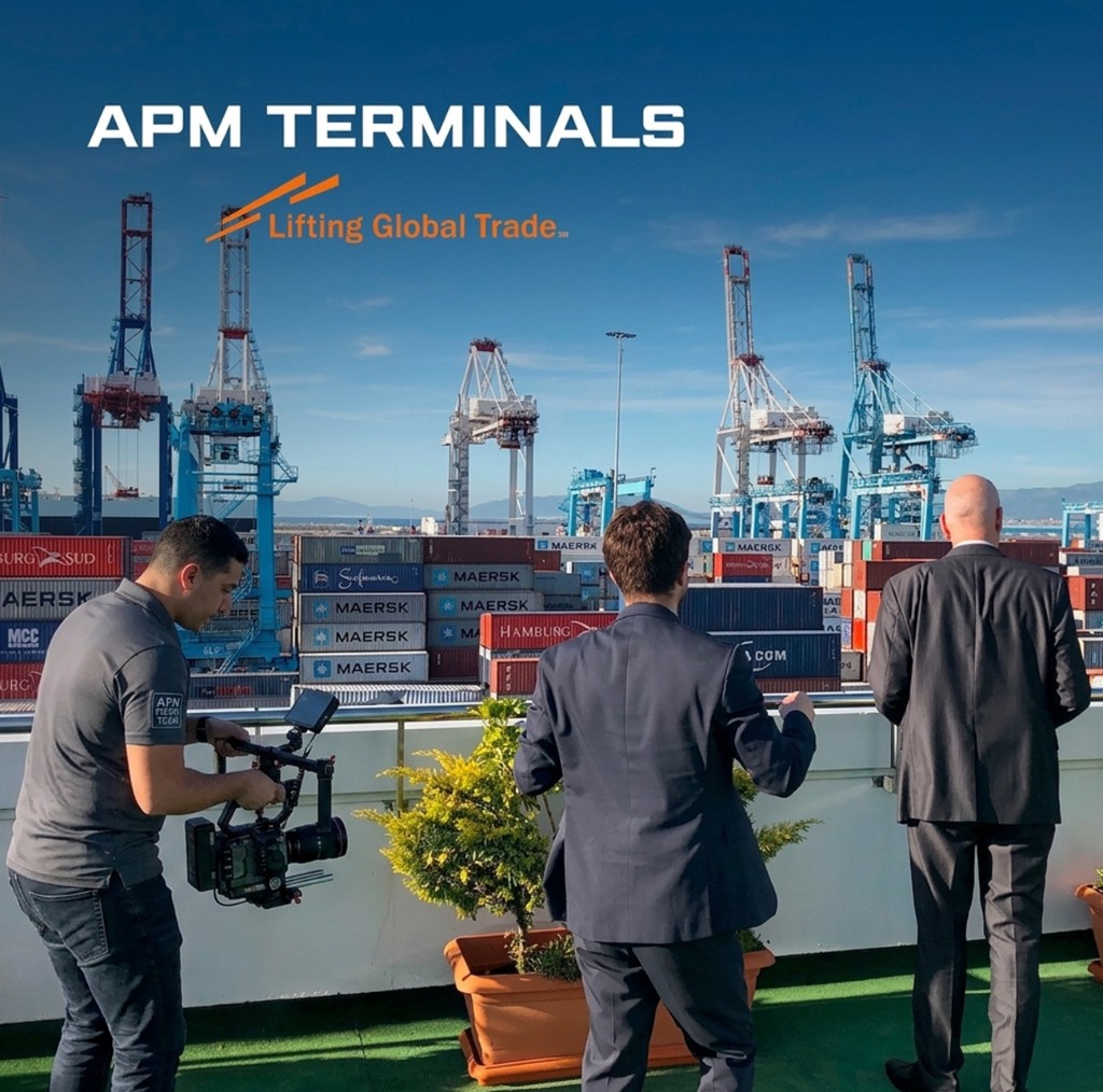 Production vidéo APM Terminals Tanger Med Maroc
